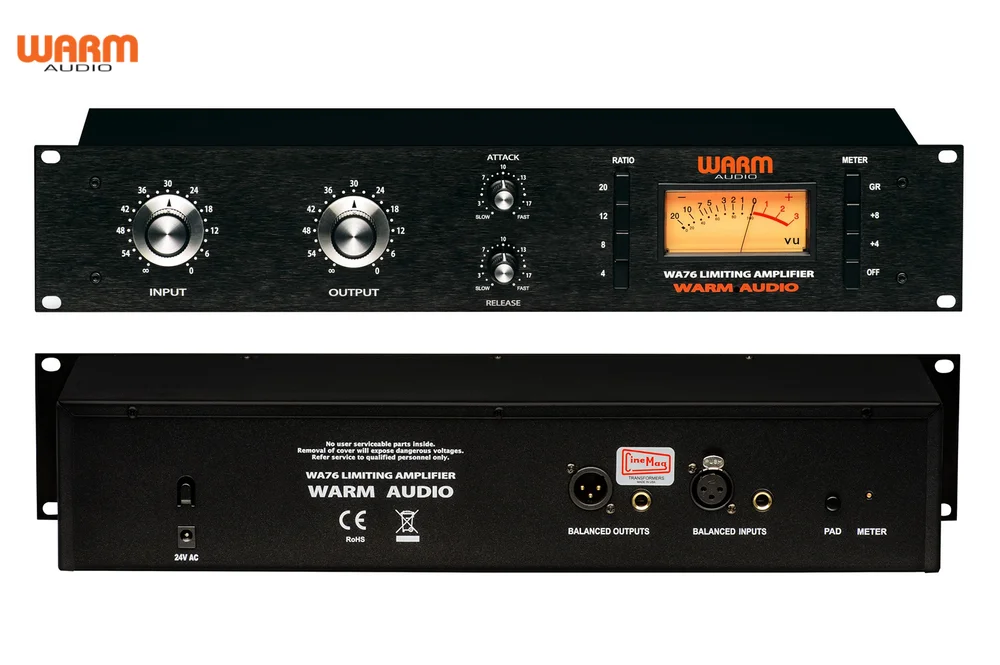 WARM AUDIO WA76 Stereo Discrete Compressor/Limiting Amplifier  