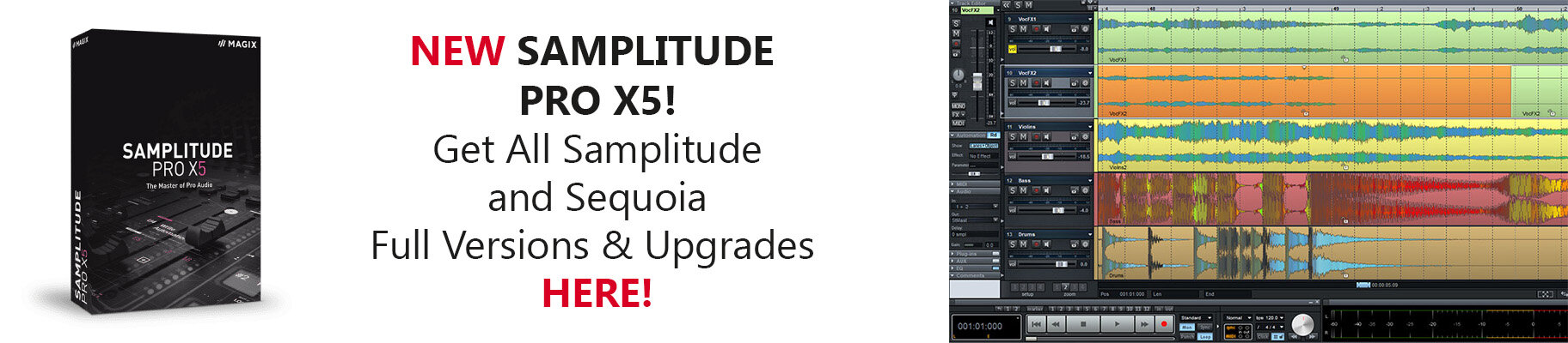 Samplitude Pro X5