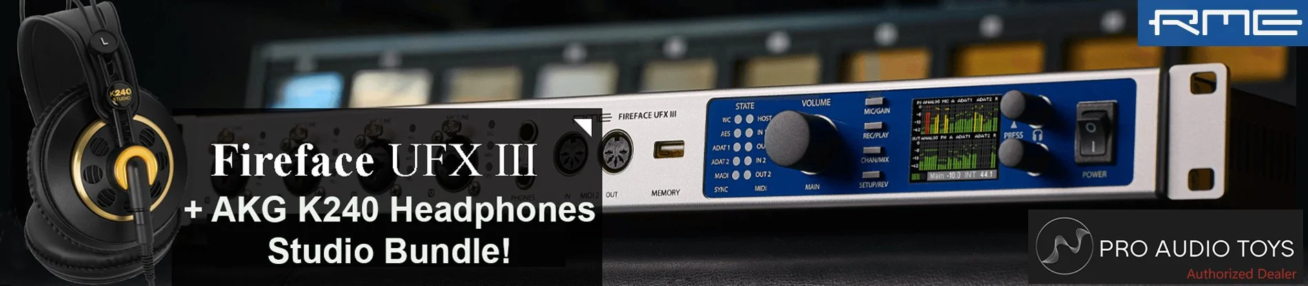 RME Fireface UFXIII Bundle