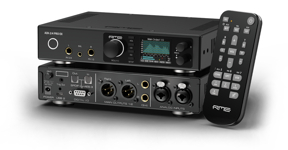 RME ADI 2/4 Pro EX Flagship AD/DA Converter and Reference Mastering Hub