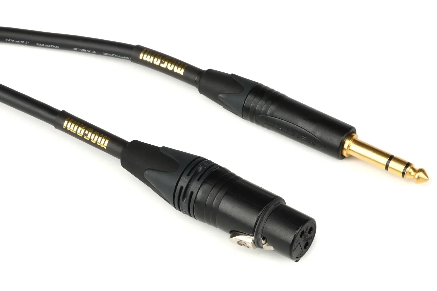 Mogami Gold TRSXLRF-06 Balanced XLR Female to 1/4-inch TRS Male Patch Cable