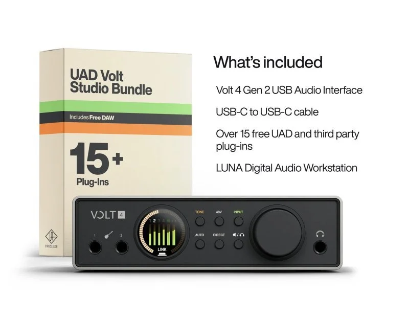 Universal Audio Volt 4 Gen 2 USB Audio Interface