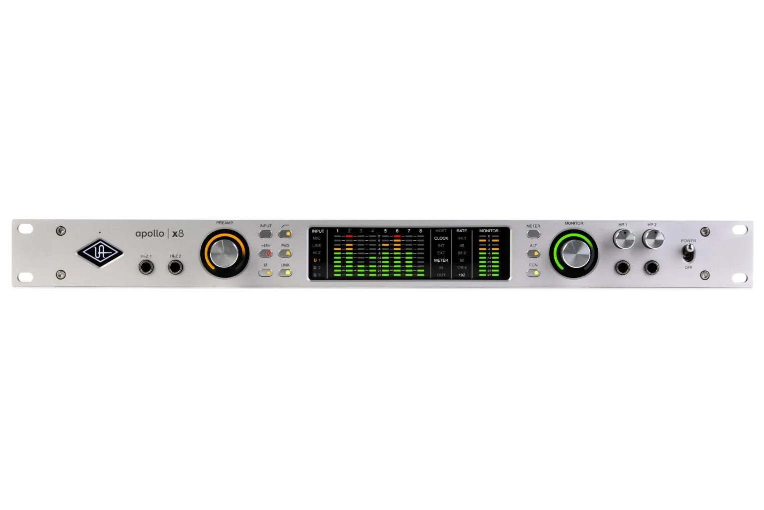 Universal Audio Apollo x8 Gen 2 Thunderbolt Audio Interface - Essentials+