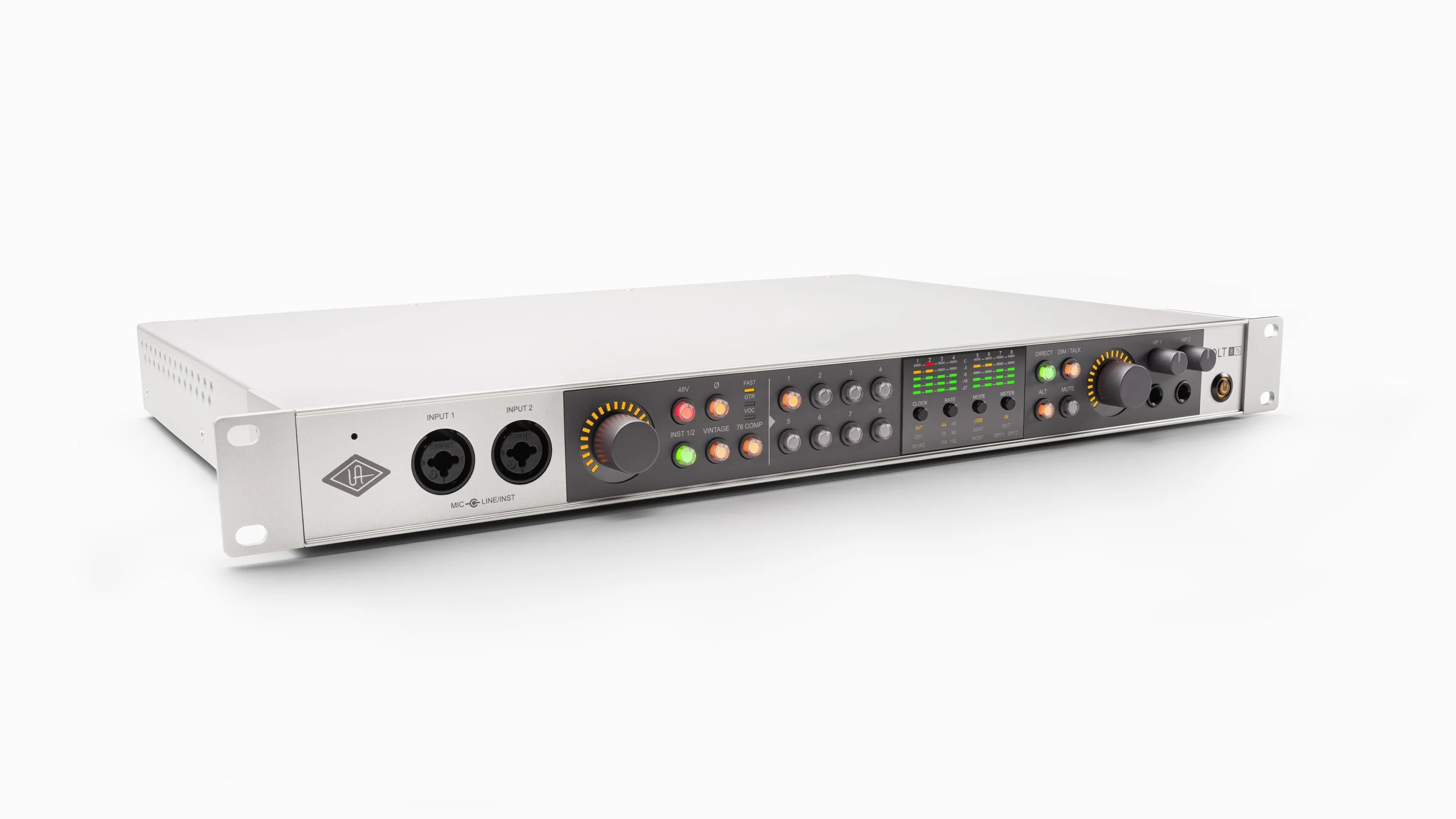 A&Dコンポ④ AV-710 オーディオ　チューナーとリモコン Universal Audio 4-710D 4-Channel Mic Pre + Compressor + 8 x A/D