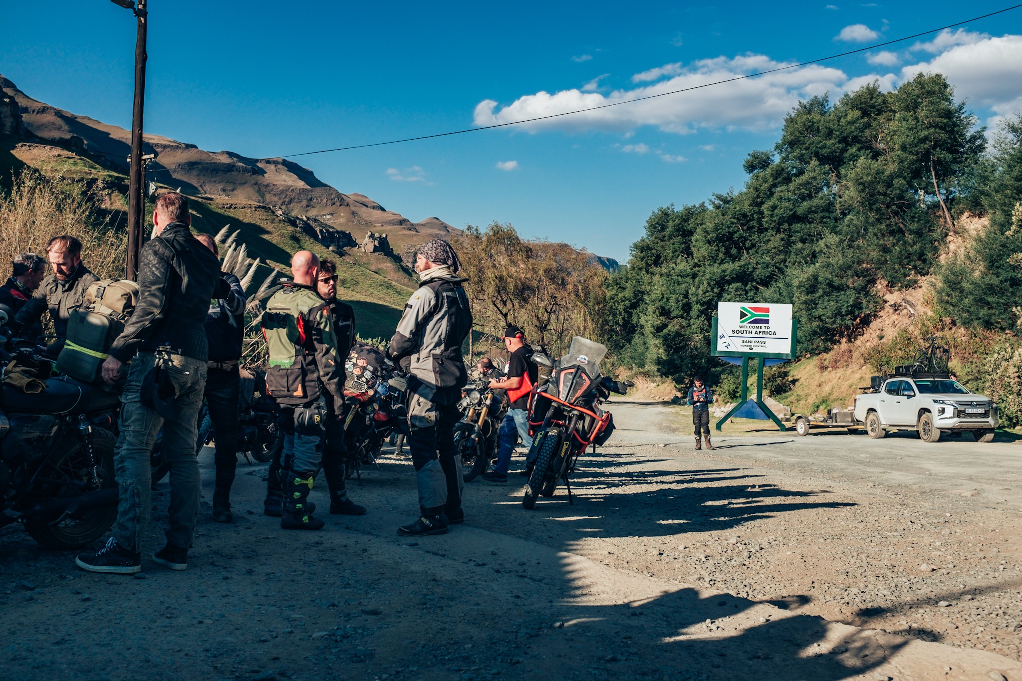 Getting to the South African border of Sani Pass is relatively easy. It's the road to the Lesotho border that will get you