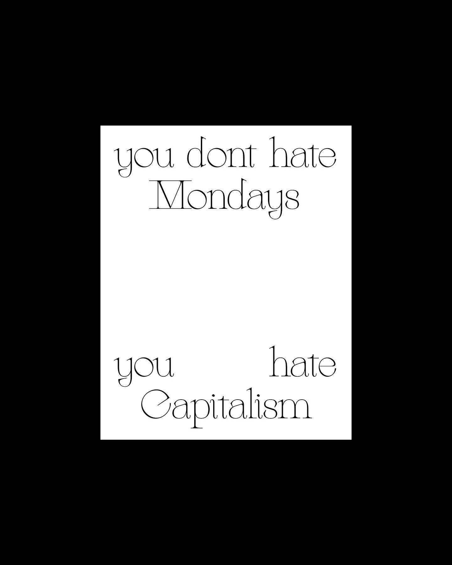 monday loves you 🫶🏼

(today we&rsquo;re listening to @upstreampodcast)