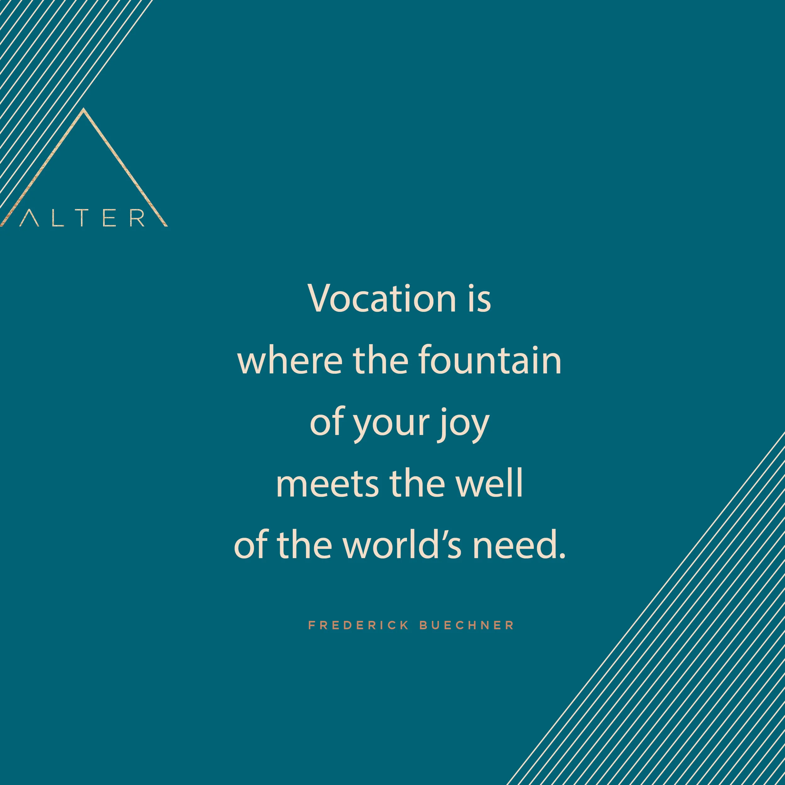 Meditation 3 - Vocation: What Flight is Worth the Fall?
