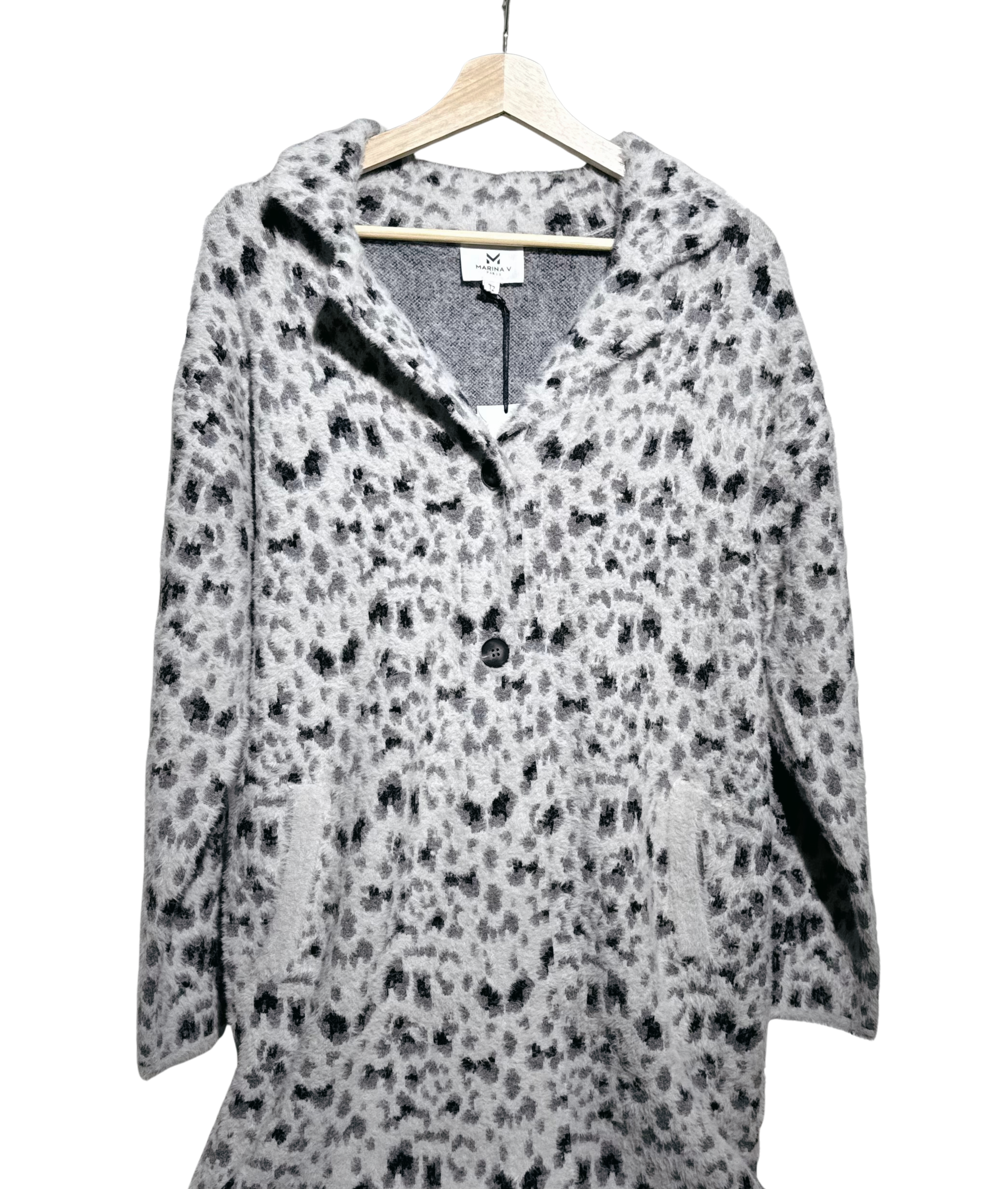 Spotted Black & White Coat (744 dkk)
