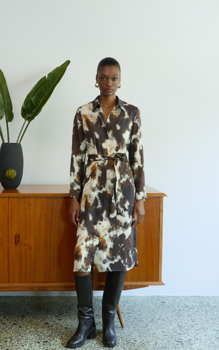 Detail Belted Dress (710 dkk)