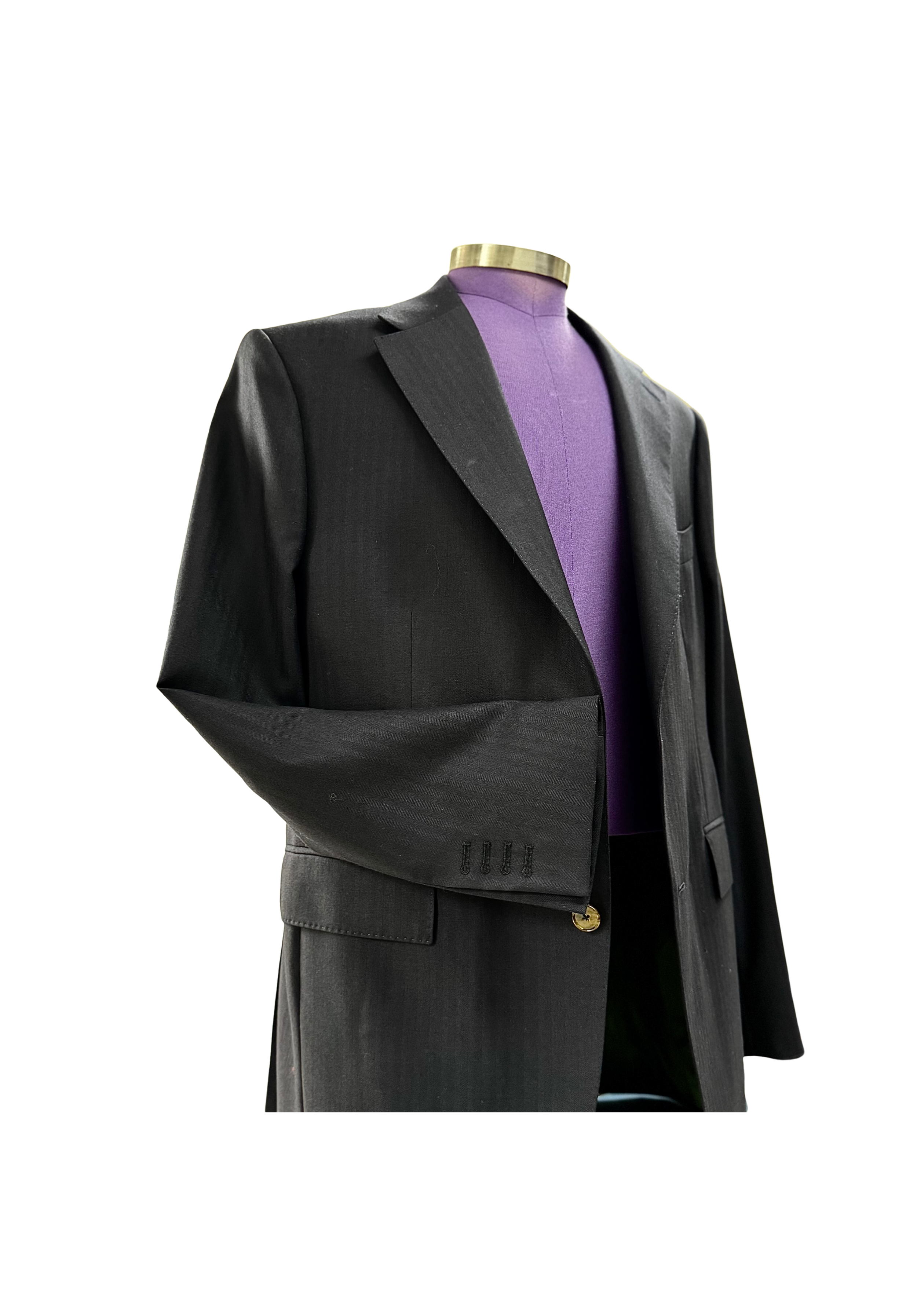 Jacket Sleeve Shortening with Decorative/Working Cuff