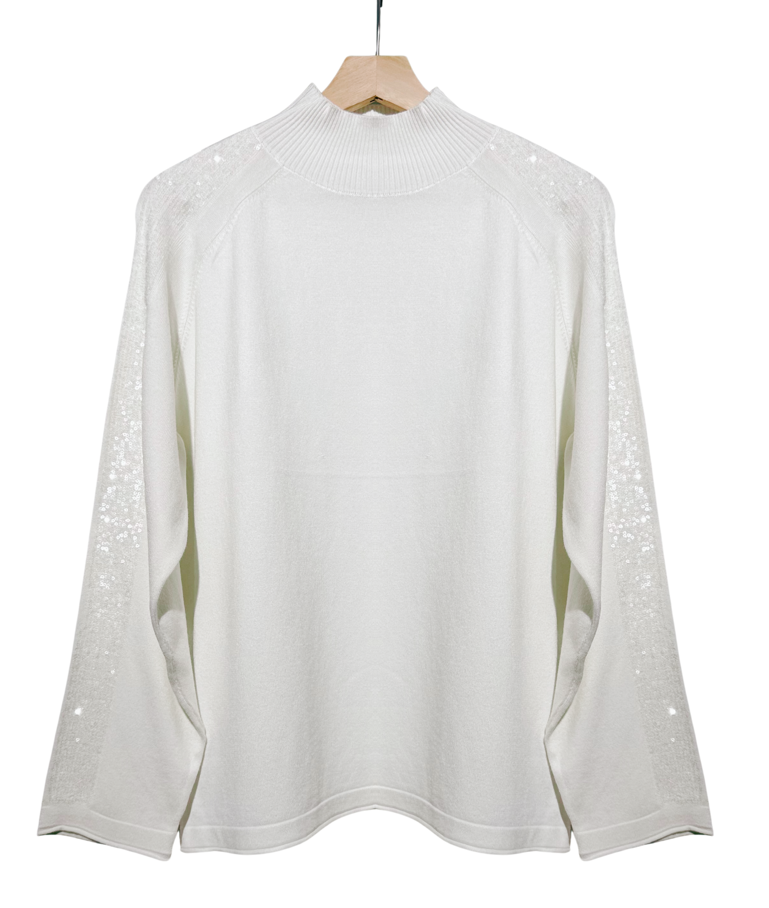 White Sequin Pullover (558 dkk)