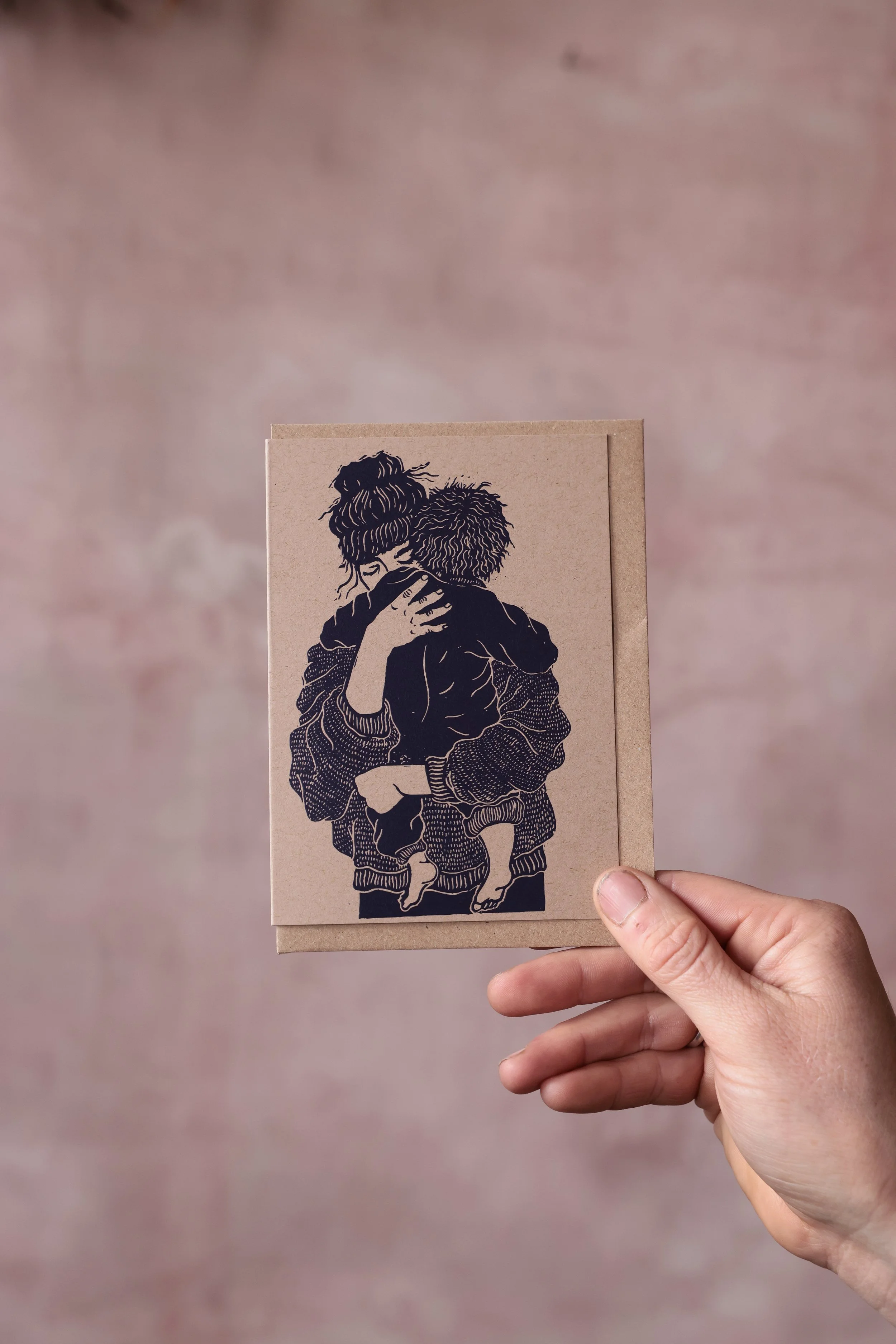 Breathe - Greeting Card