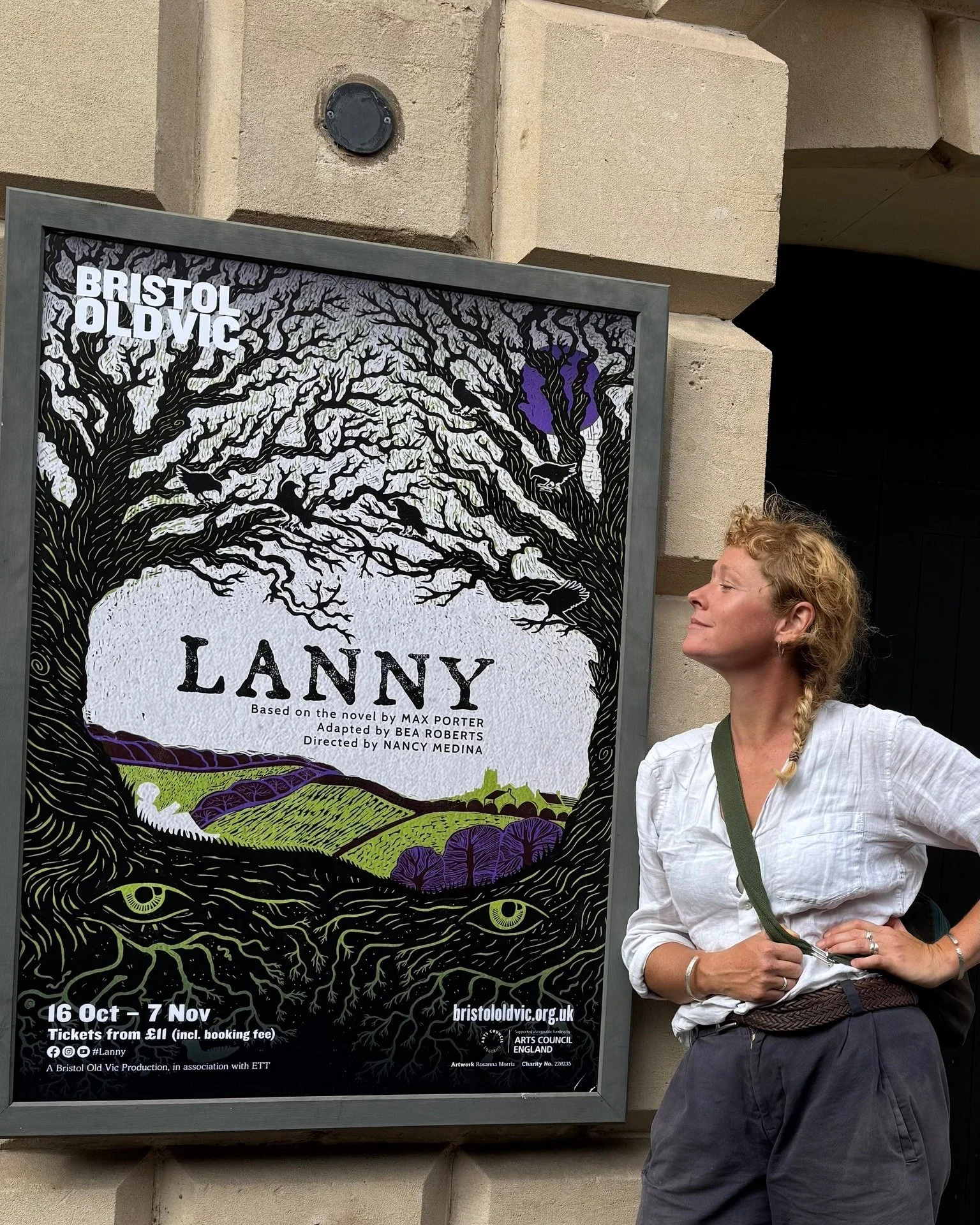 The making of the artwork for Lanny. 

Back in the spring I worked on a large multicolour block to form the artwork for a brilliant new play thats on at the Bristol old vic this autumn. Lanny is a book by the incredible Max Porter that shines a light