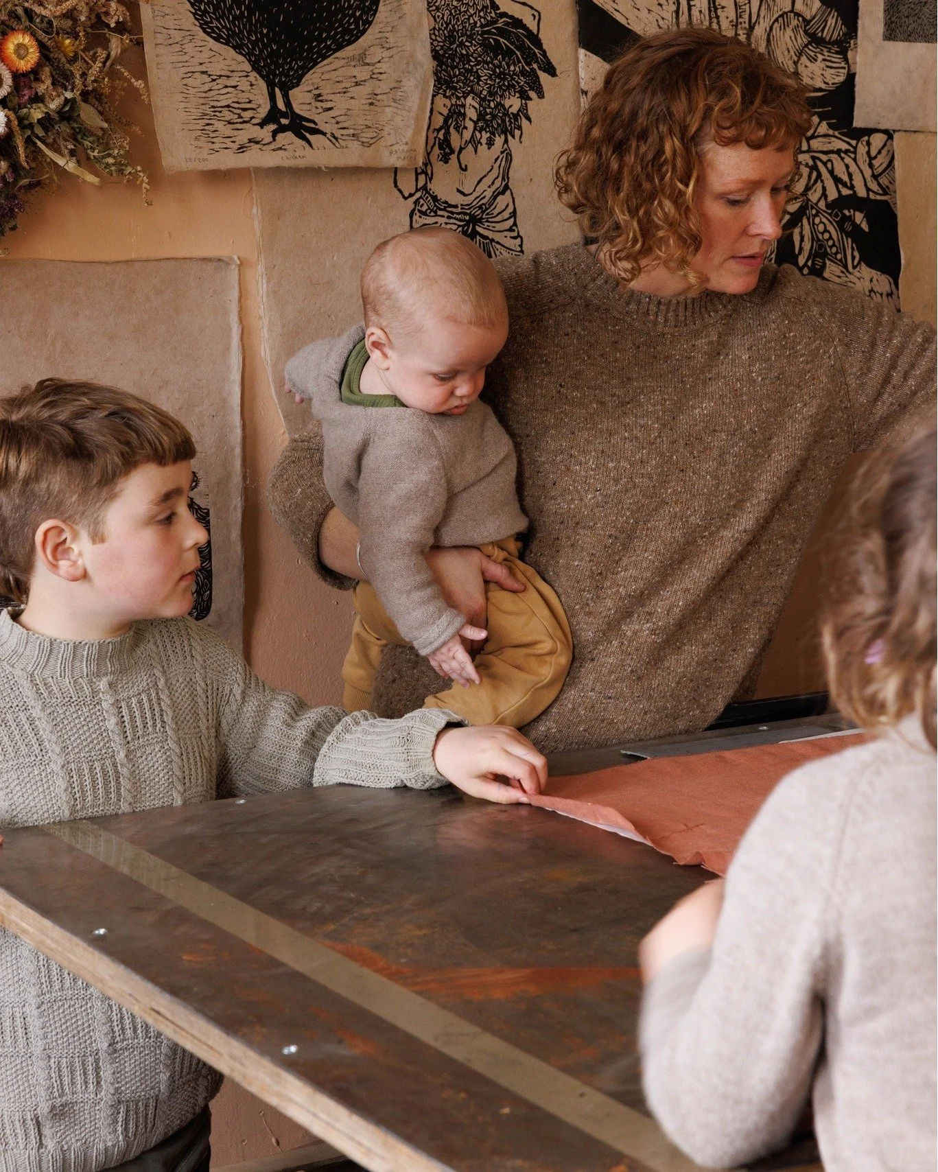 My tiny baby turned four this week, four years of juggling three children and this little art businesses, four years since loosing my dad. Four years since writing my book and four years of this beautiful little soul. Life is magic. Time passes so fa