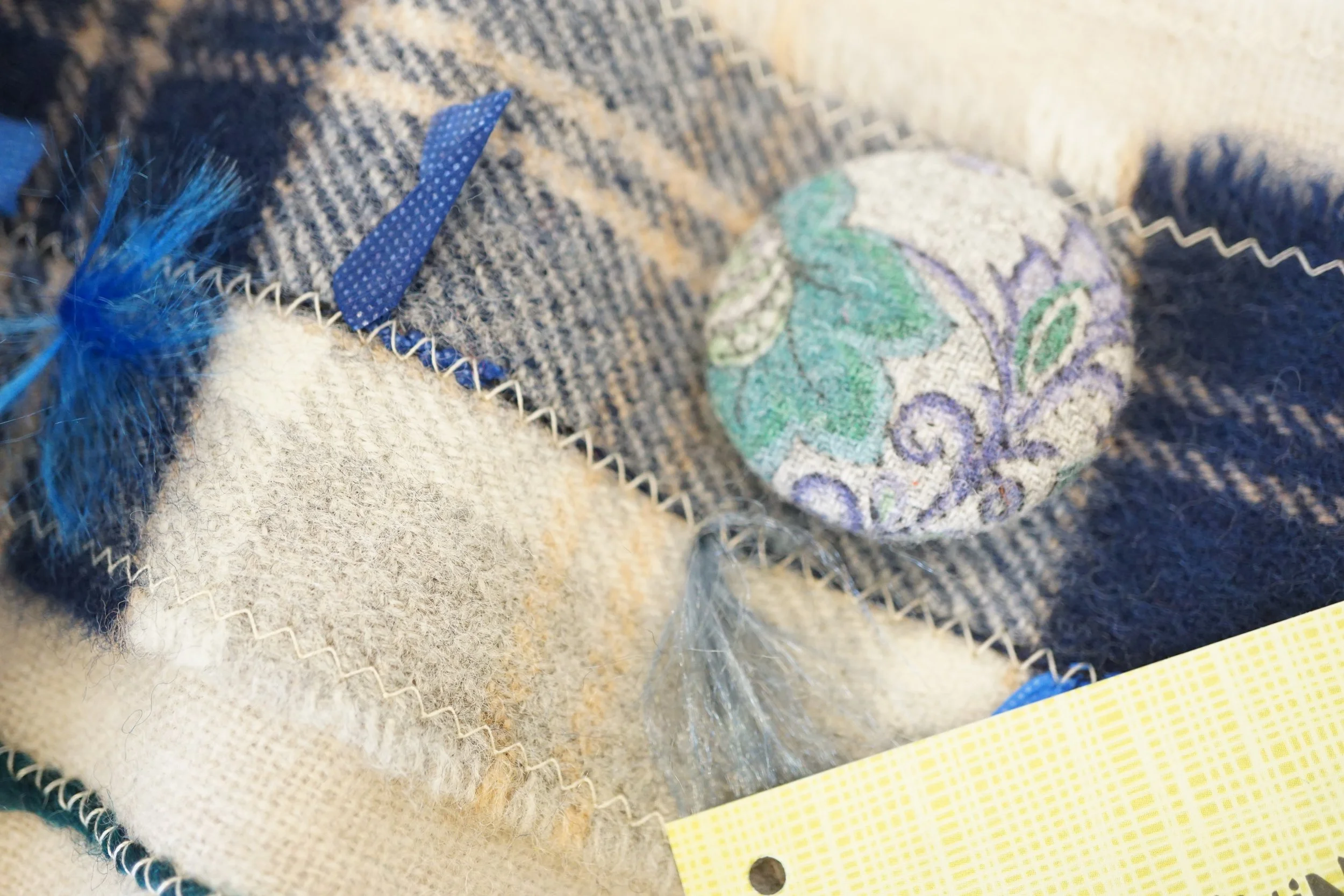 Fringe Scarf - short length