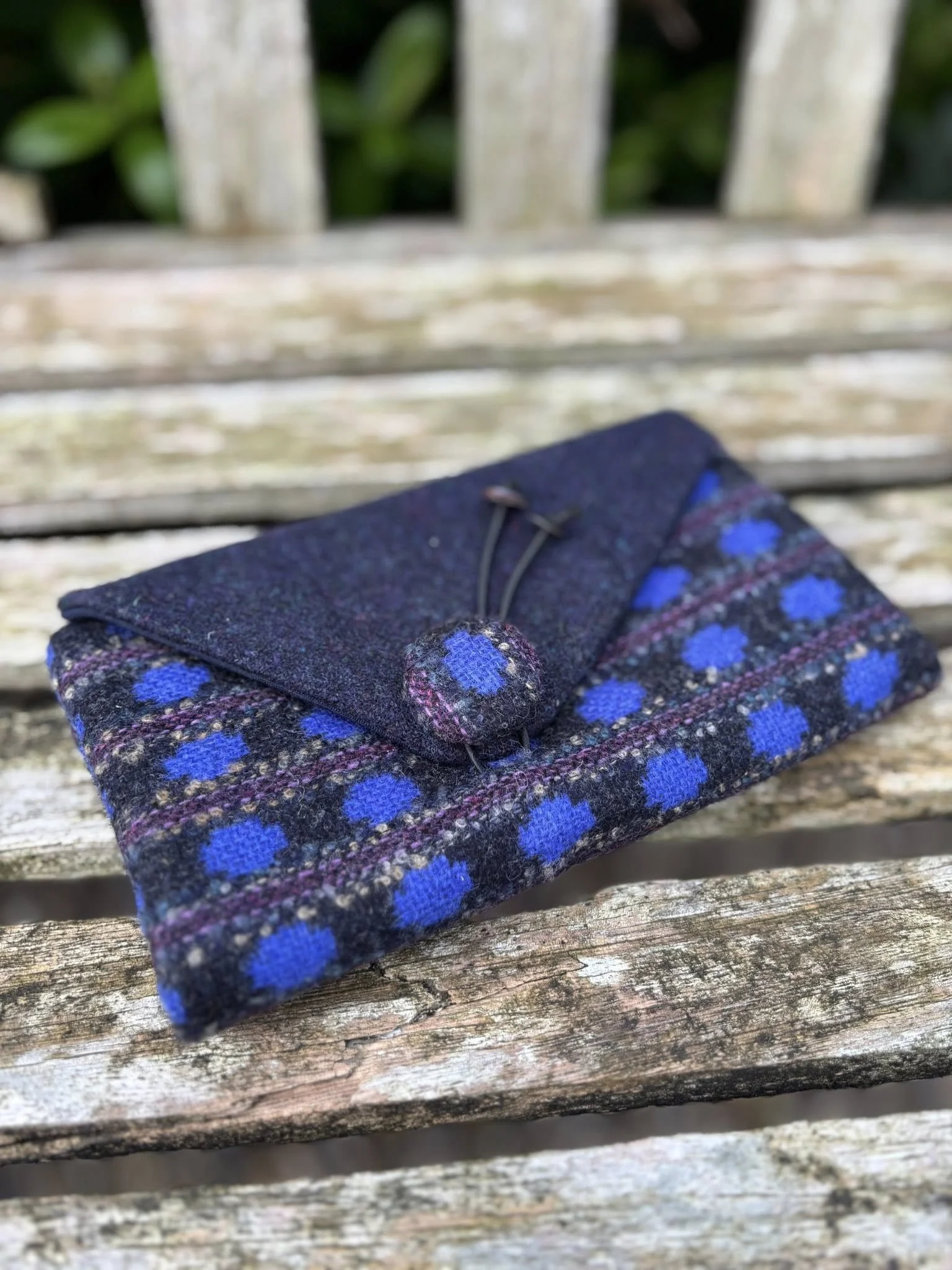 Handmade Scottish Clutch bag or Large Purse