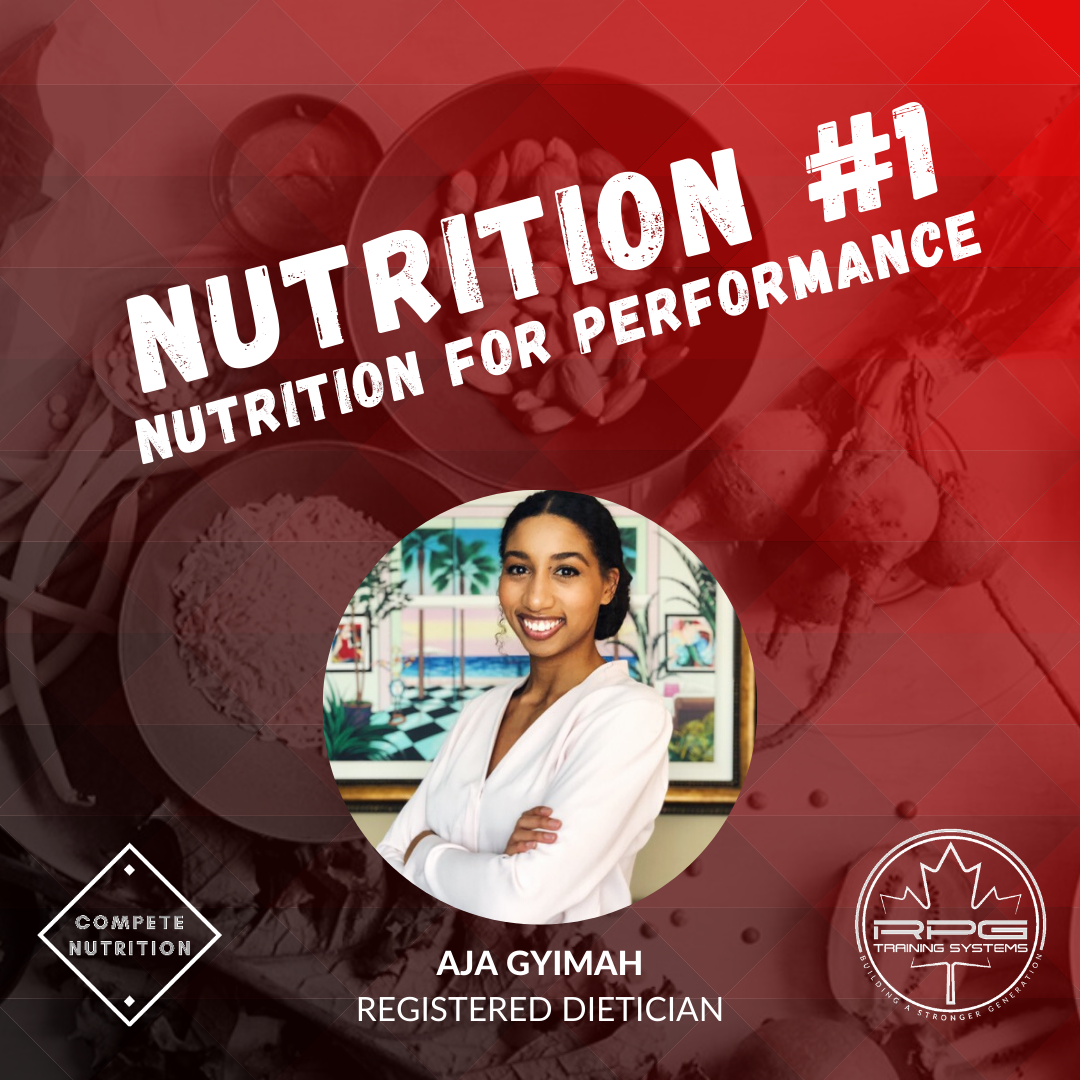 NUTRITION WEBINAR #1 