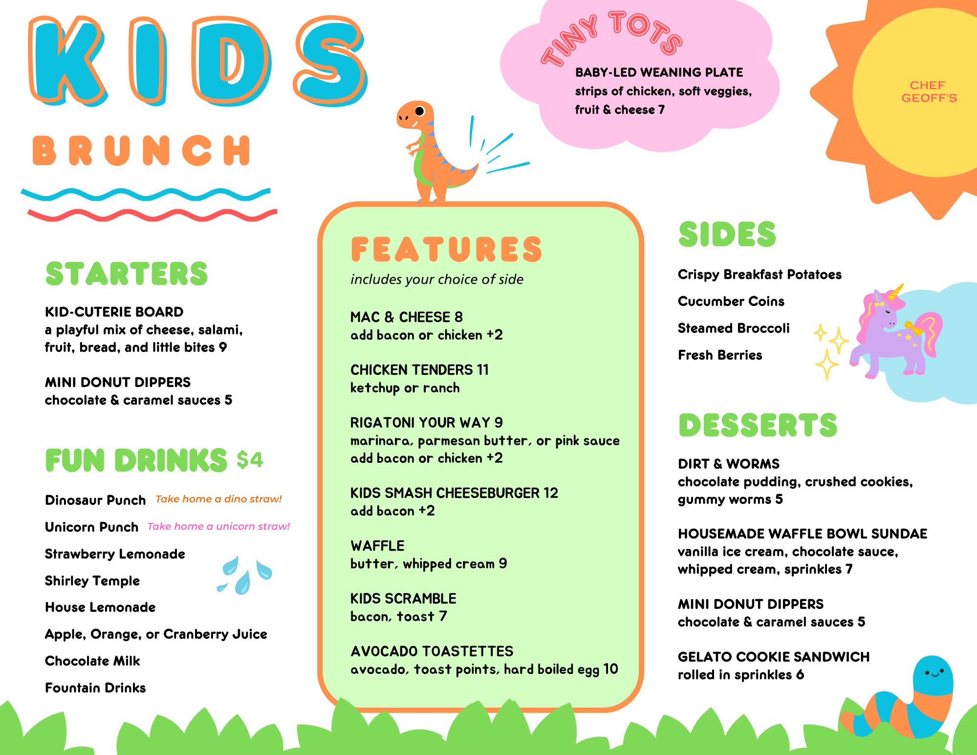Kids Fall Brunch