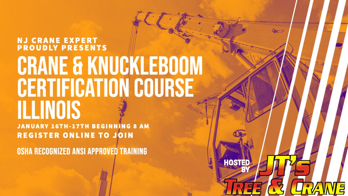 NJ Crane Expert Illinois NCCER Crane Knuckleboom Certification NJ Crane Expert Illinois NCCER Crane Knuckleboom Certification