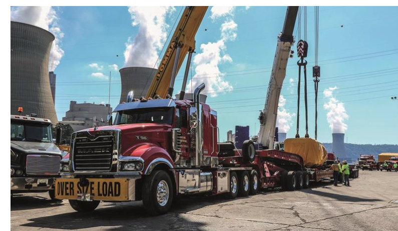  Trans American tackles oversize press haul