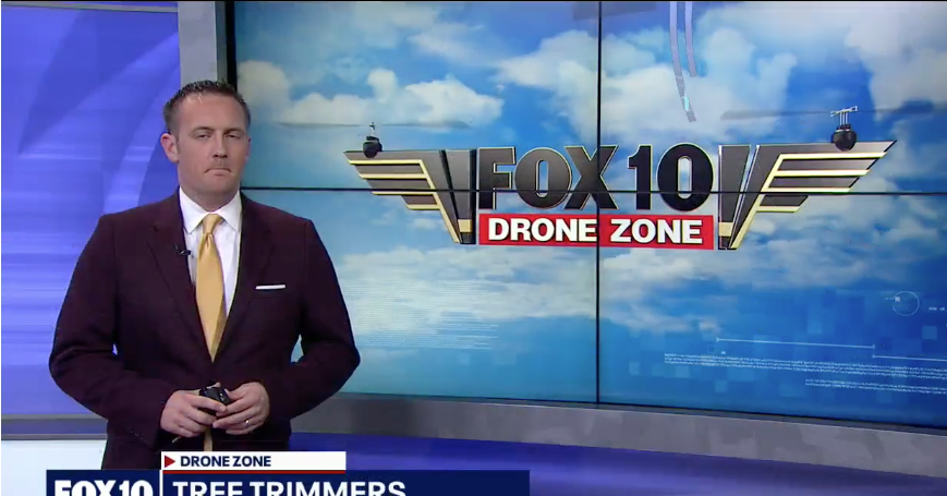 Drone Zone: Taking a look at conditions faced by tree trimmers