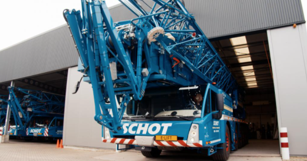 Spierings ships new e-Lift cranes