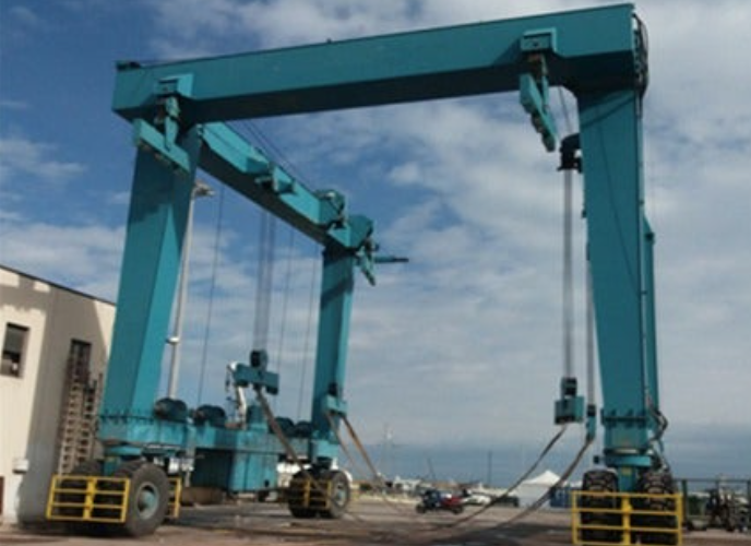 Where to Find The 100-Ton Travel Lift