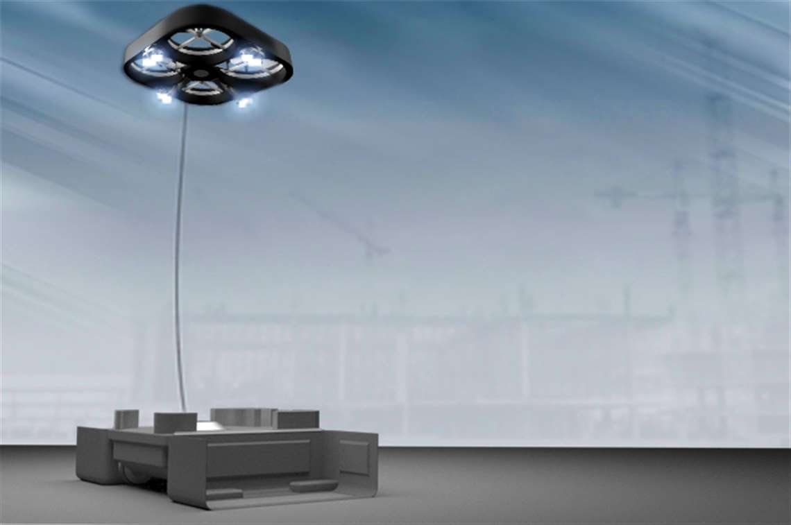 BLUE VIGIL INTRODUCES NEW DRONE-BASED JOB SITE LIGHTING SOLUTION