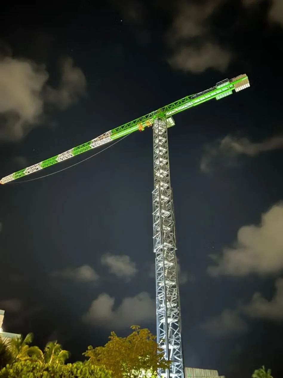 Stafford tower crane in the Bahamas&nbsp;