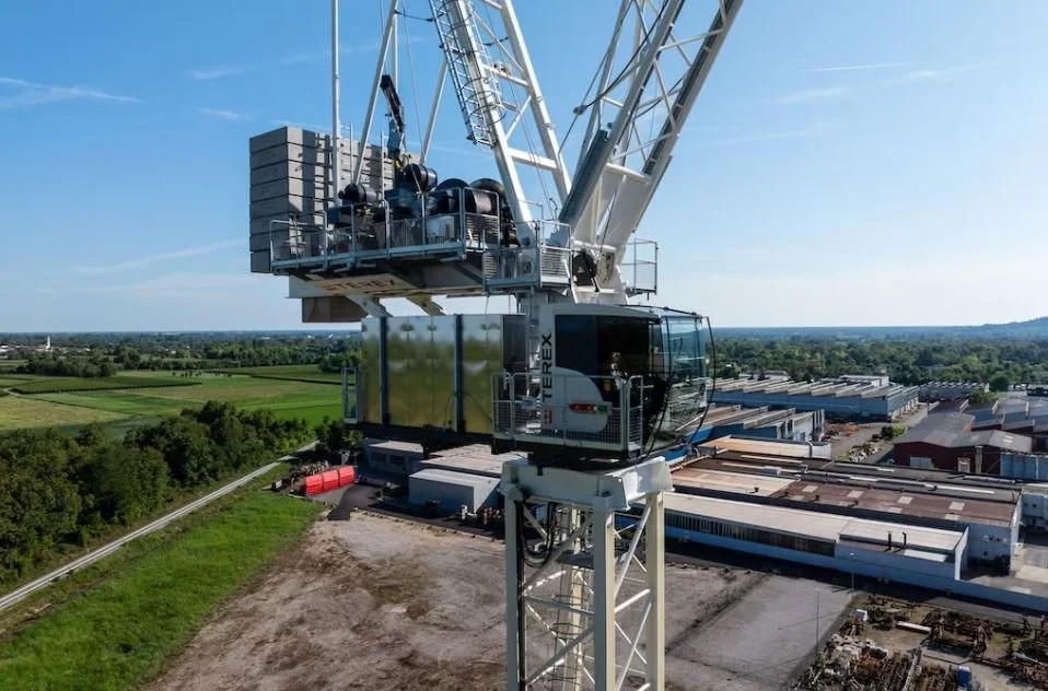 Terex launches new luffing jib tower crane