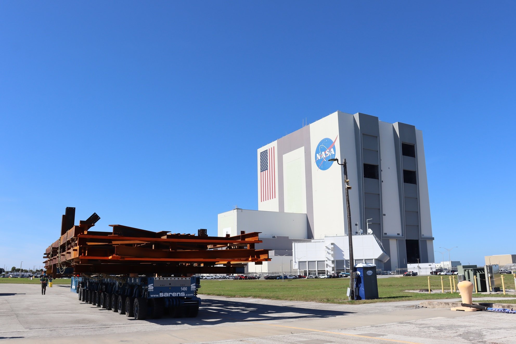 Sarens Working with NASA and Bechtel on ML2 Project at Kennedy Space Center