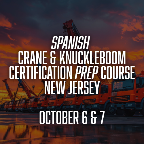 New Jersey NCCER Spanish Crane Certification Prep Course