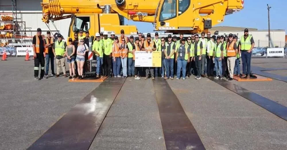 Liebherr USA Co. Hosts Preliminary Game of Cranes for North America