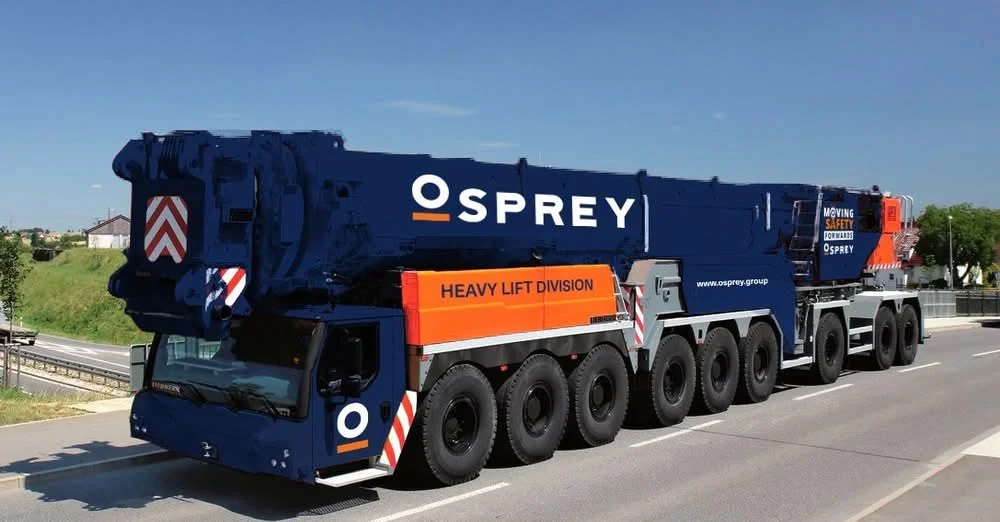 Osprey strengthens capabilities with new 800-tonne mobile crane