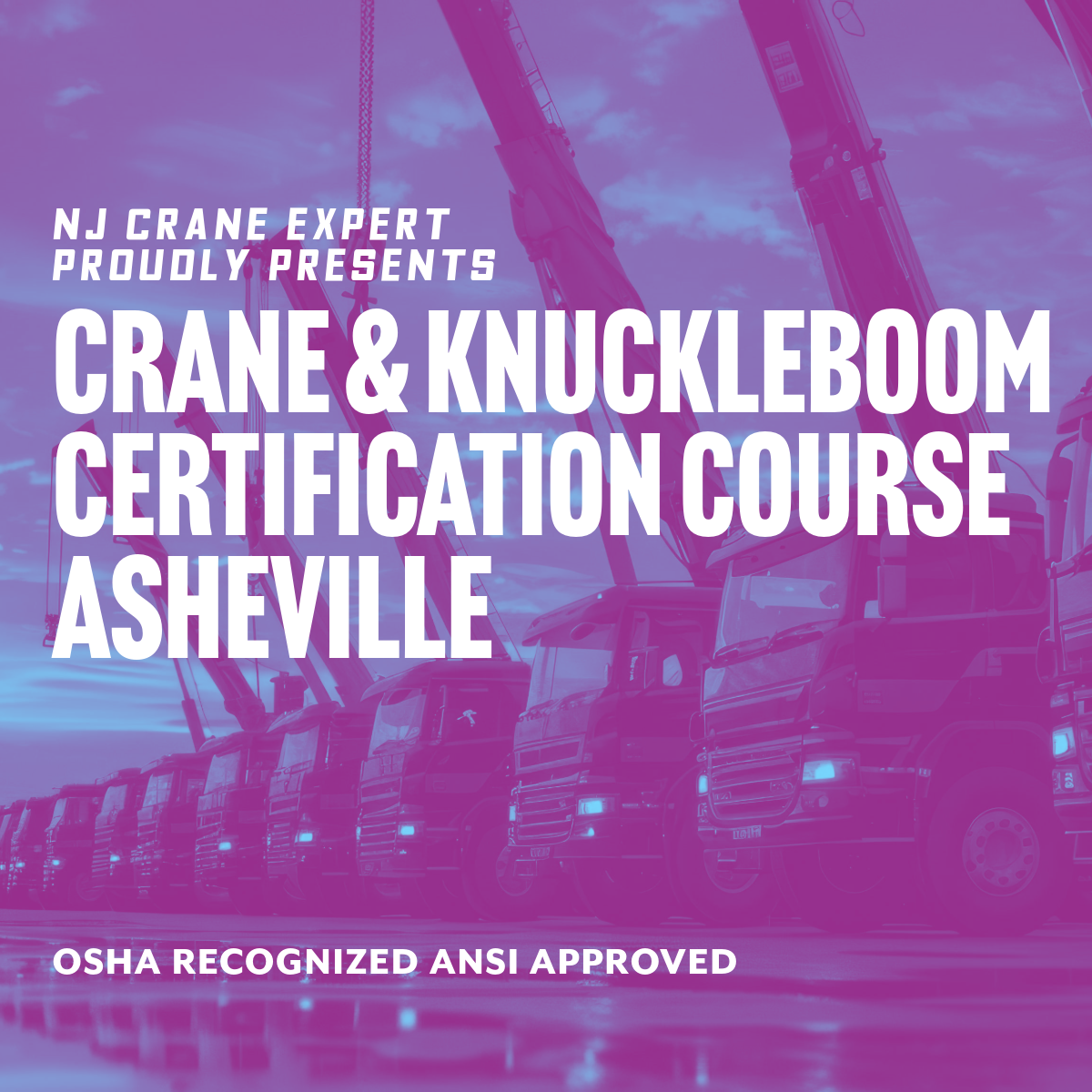Asheville NCCER Crane Certification Course