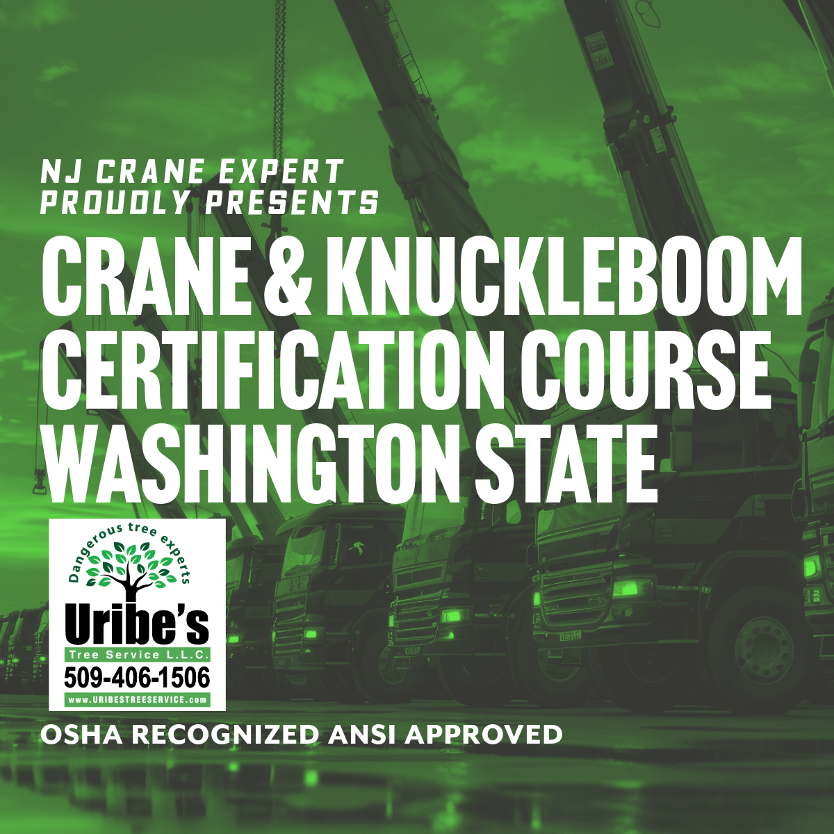 Washington State NCCER Crane Certification Course