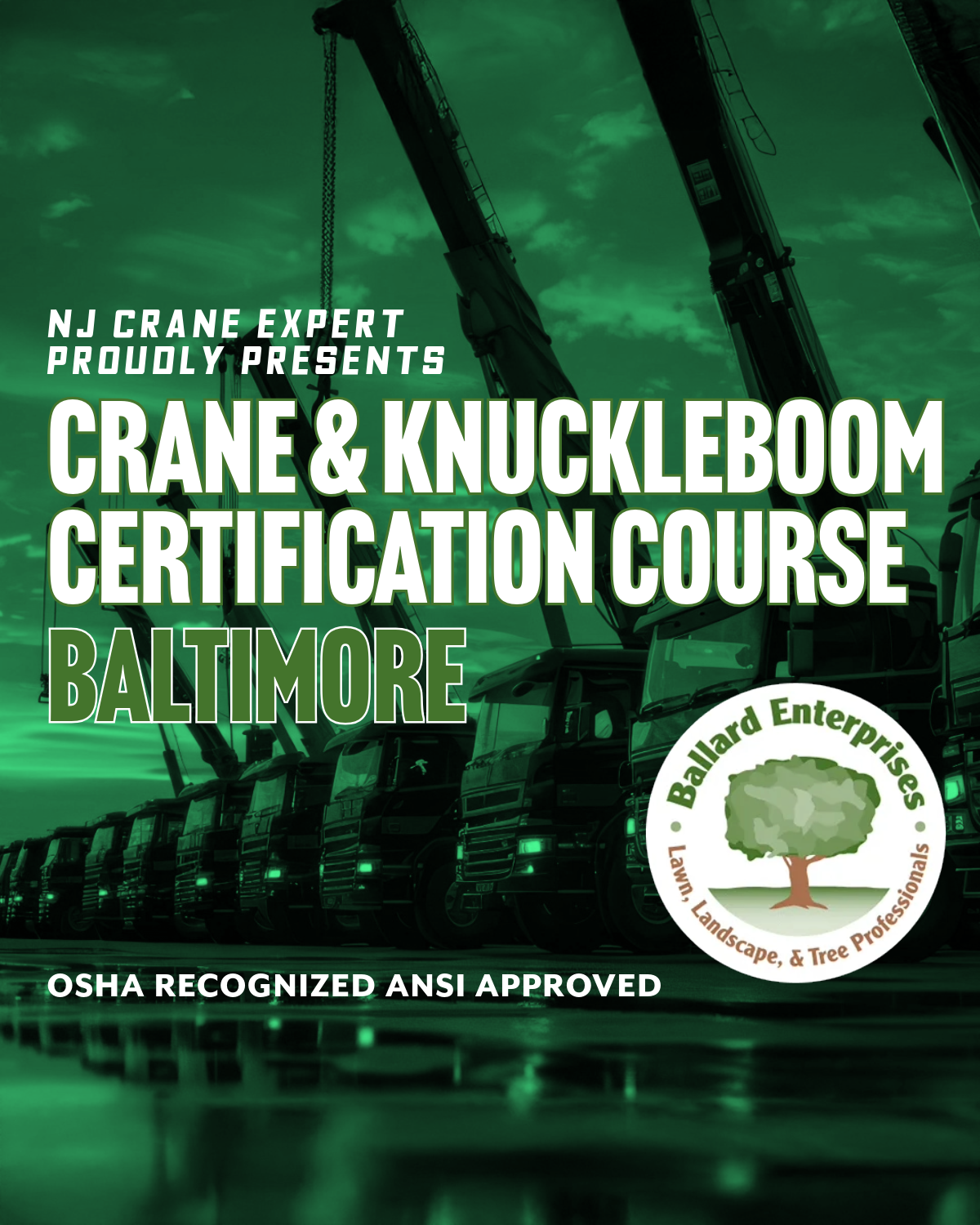 Baltimore NCCER Crane Certification Course