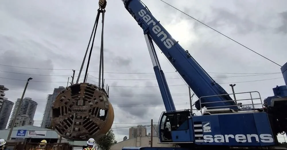 Complex Lift Planned and Executed by Sarens in British Columbia, Canada