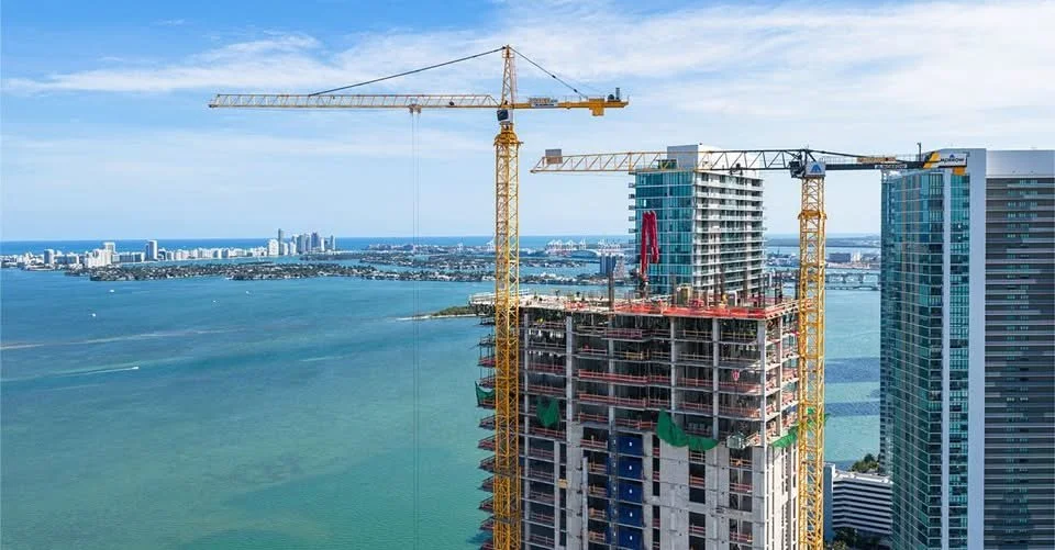 Tower Cranes Shape New Miami Skyline
