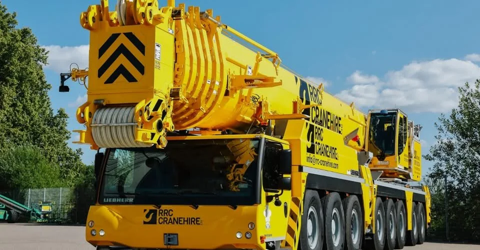 RCC Crane Hire Takes Delivery of Their New LTM 1450-8.1 From Liebherr