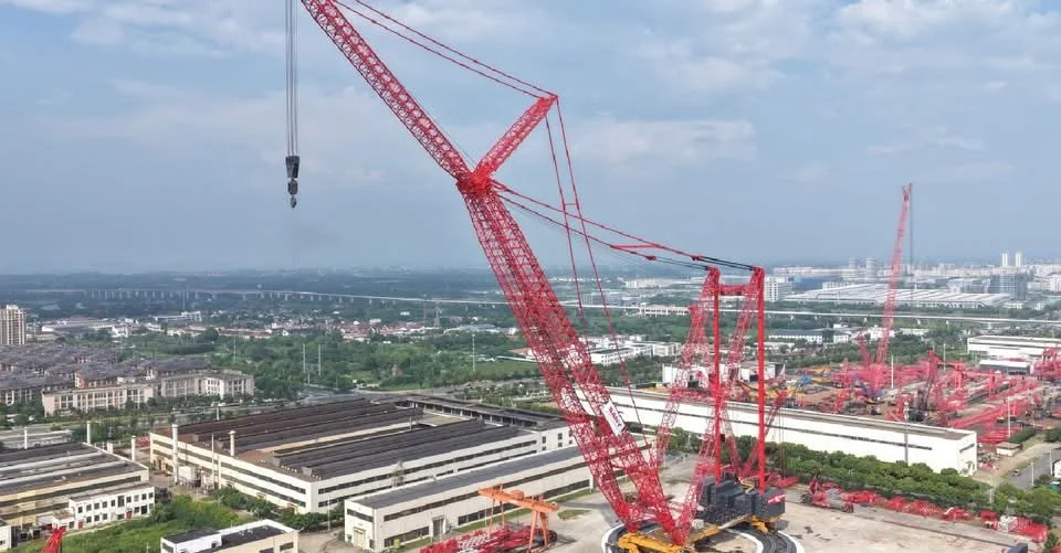 Sany introduces 250,000t-metre ring crane for major energy projects