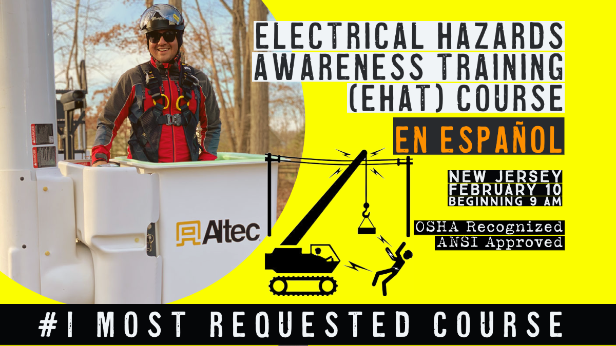 NJ Crane Expert Electrical Hazards Awareness Training Spanish