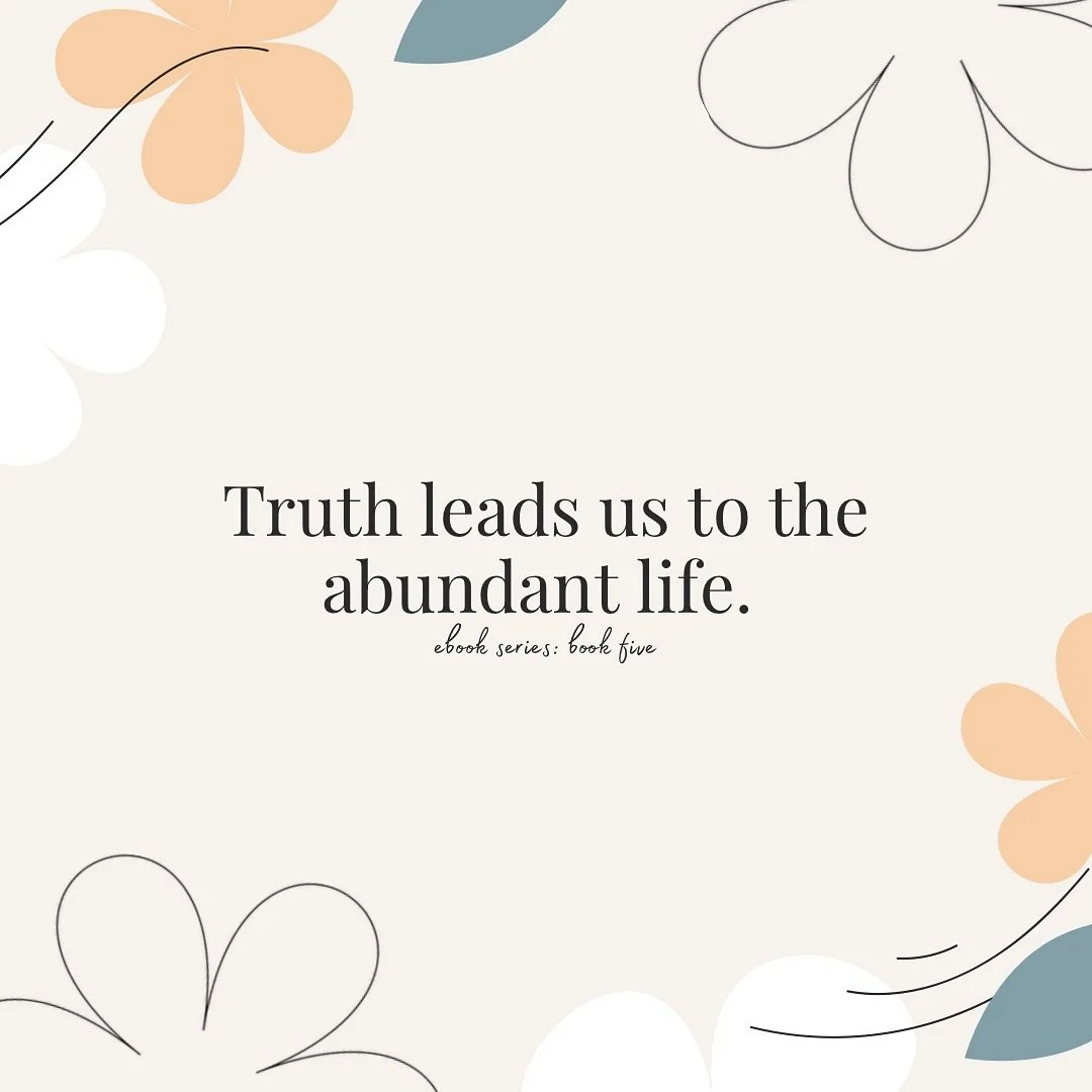 &ldquo;Jesus said to him,&nbsp;&ldquo;I am&nbsp;the way, and&nbsp;the truth, and&nbsp;the life. No one comes to the Father except through me.&rdquo; / John 14:6 🤍

#truth #ebookseries #lifeinChrist