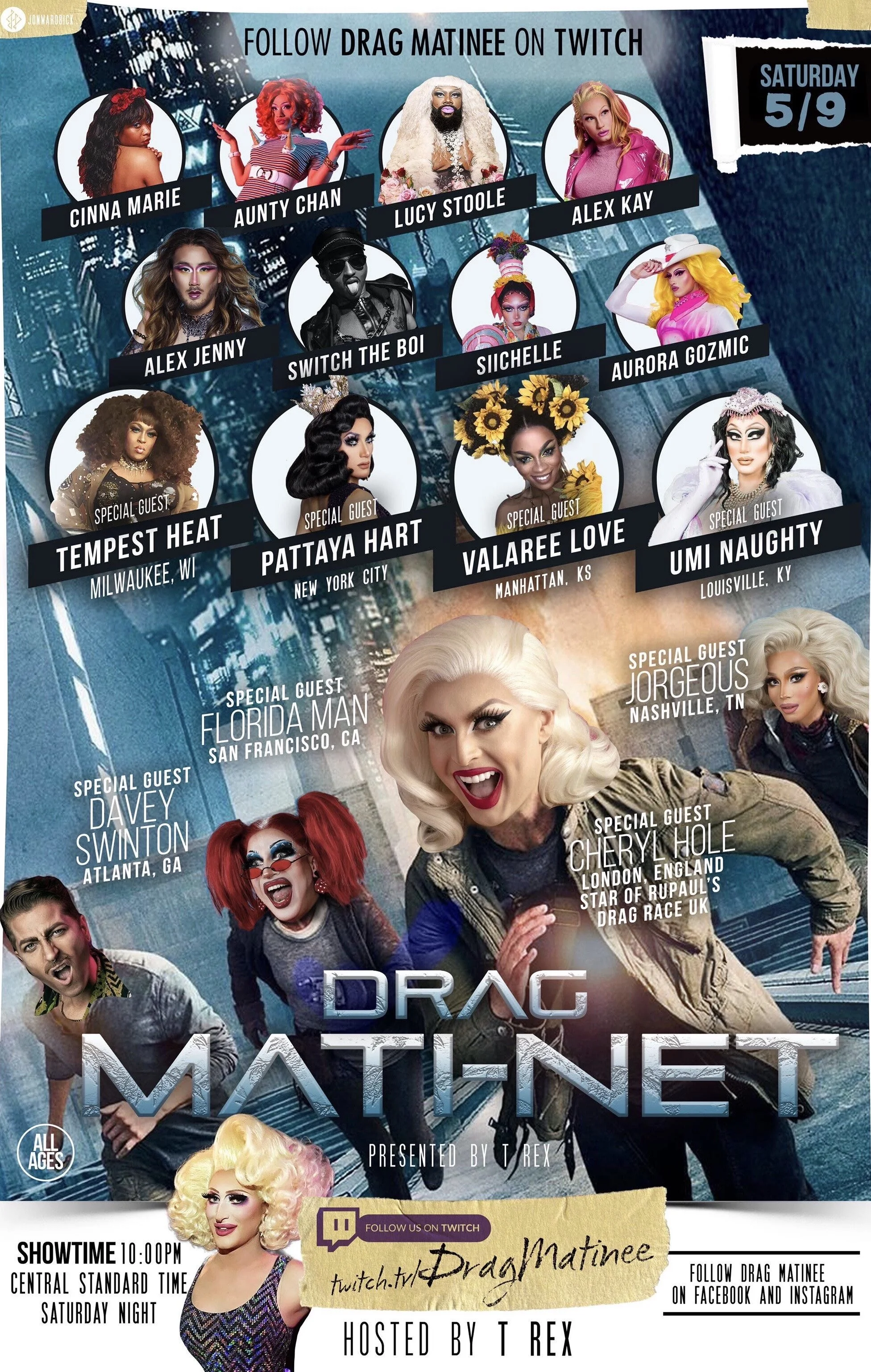 5/9/2020 - Drag Mati-Net on Twitch (twitch.tv/DragMatinee)