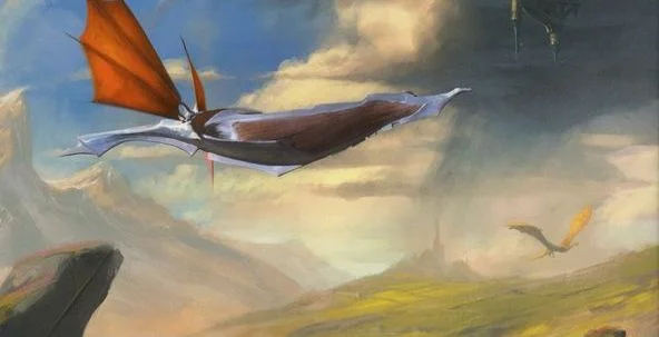 New Weatherlight Illustration from ‘The Art of Dominaria’ back cover