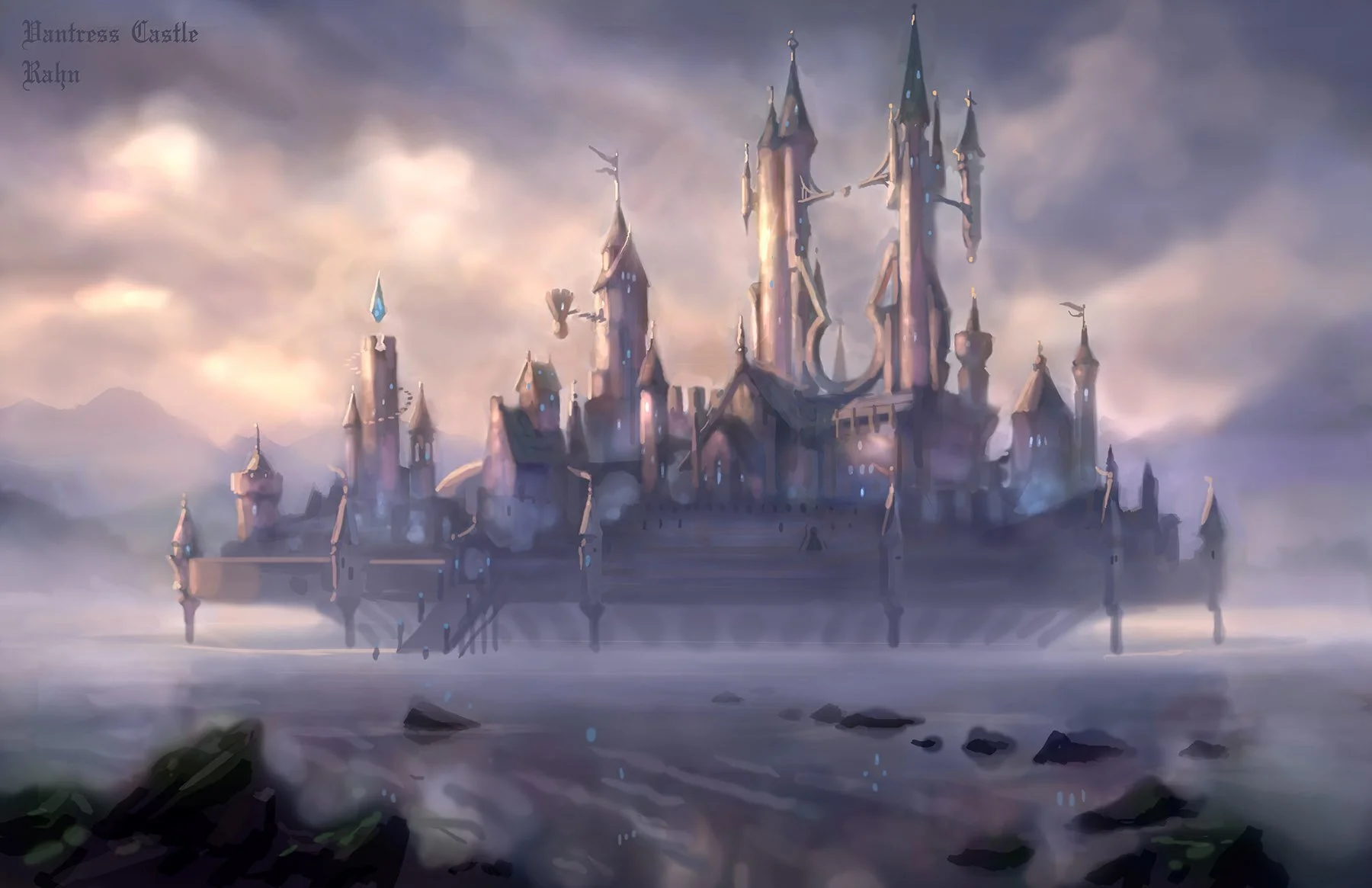 Castle Vantress - Concept by Chris Rahn