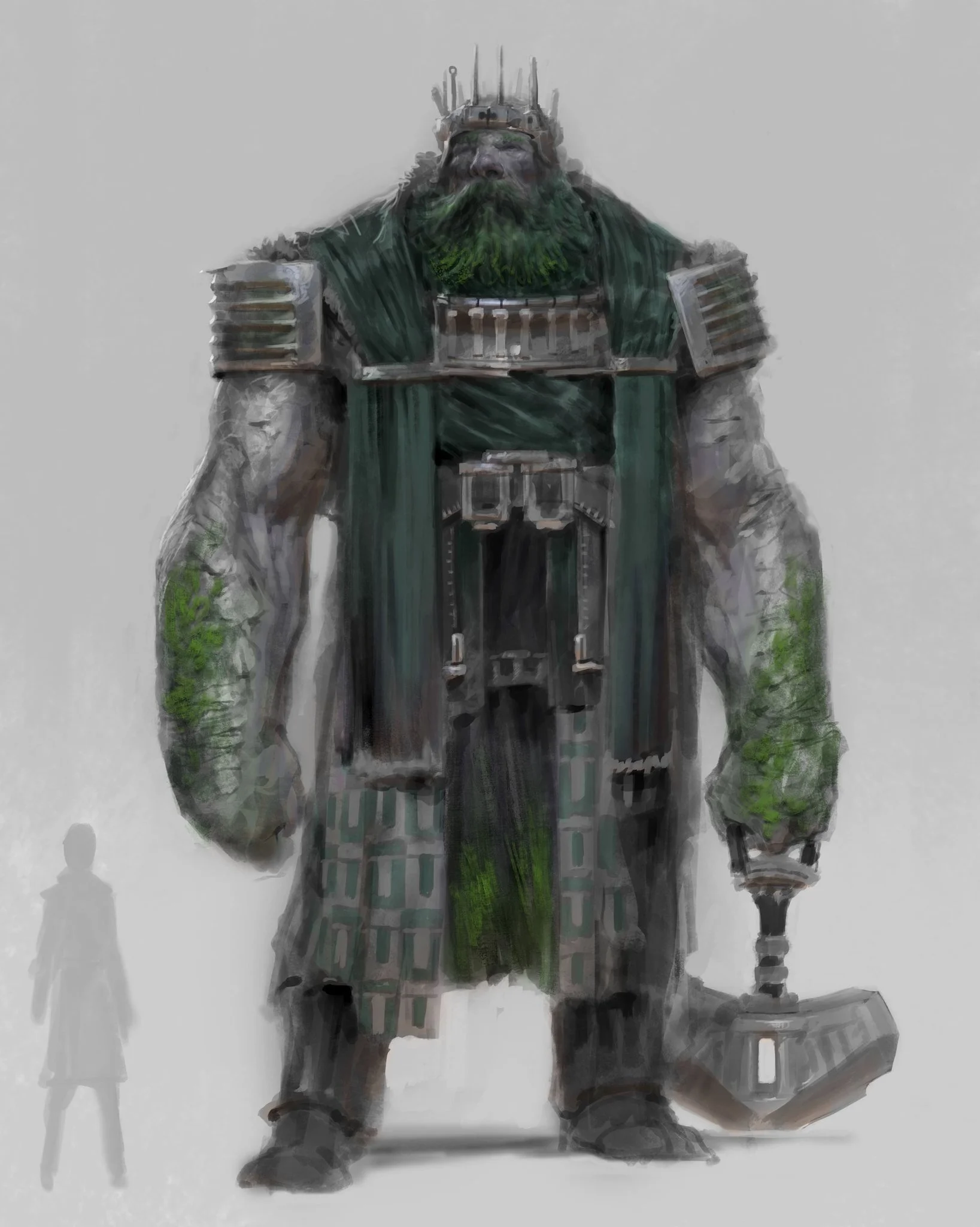 Yorvo, the giant King of Garenbrig - Concept by Tyler Jacobson