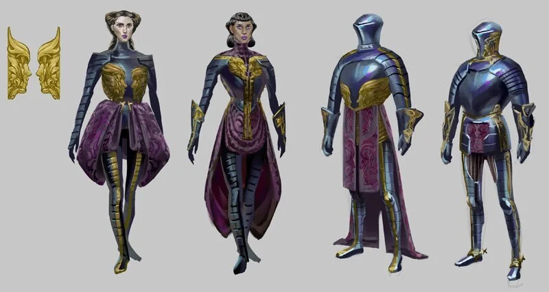 Locthwain Knights - Concept by Anna Steinbauer