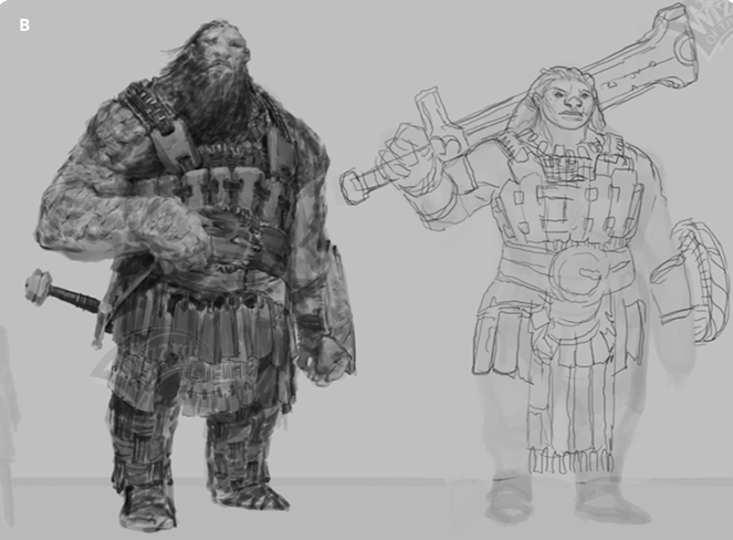 Eldraine Giants - Concept by Tyler Jacobson