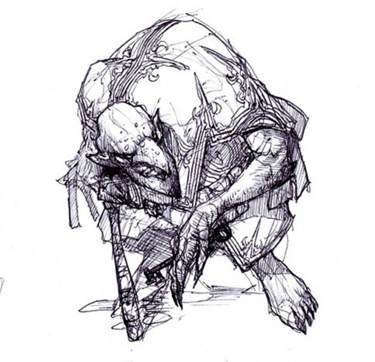 Grenzo, Prison Warden - Concept by Richard Whitters